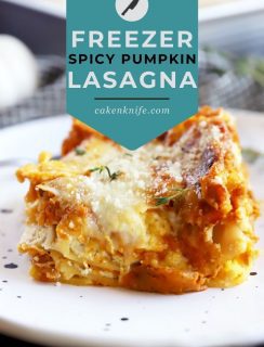 Simple pumpkin lasagna pinterest picture