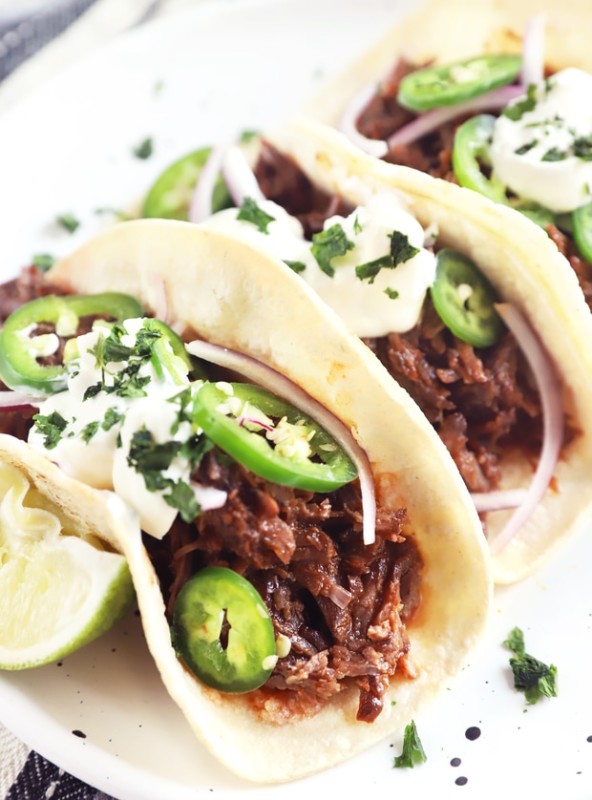 Instant Pot BBQ tacos picture