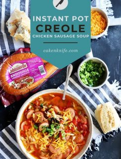 Instant Pot Creole Chicken Sausage Soup Pinterest Picture
