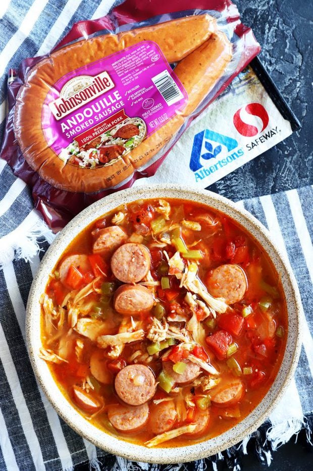 Instant Pot chicken sausage soup photo