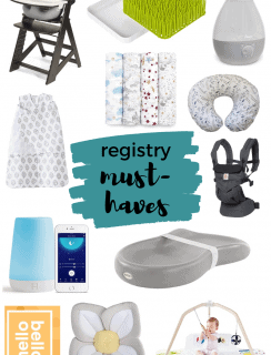 Our Baby Registry Must-Haves Pinterest Image