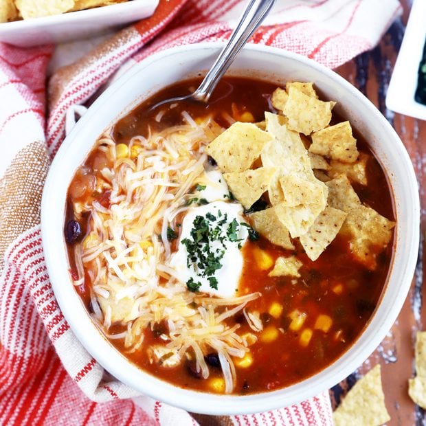 IP BBQ Turkey Enchilada Soup Thumbnail