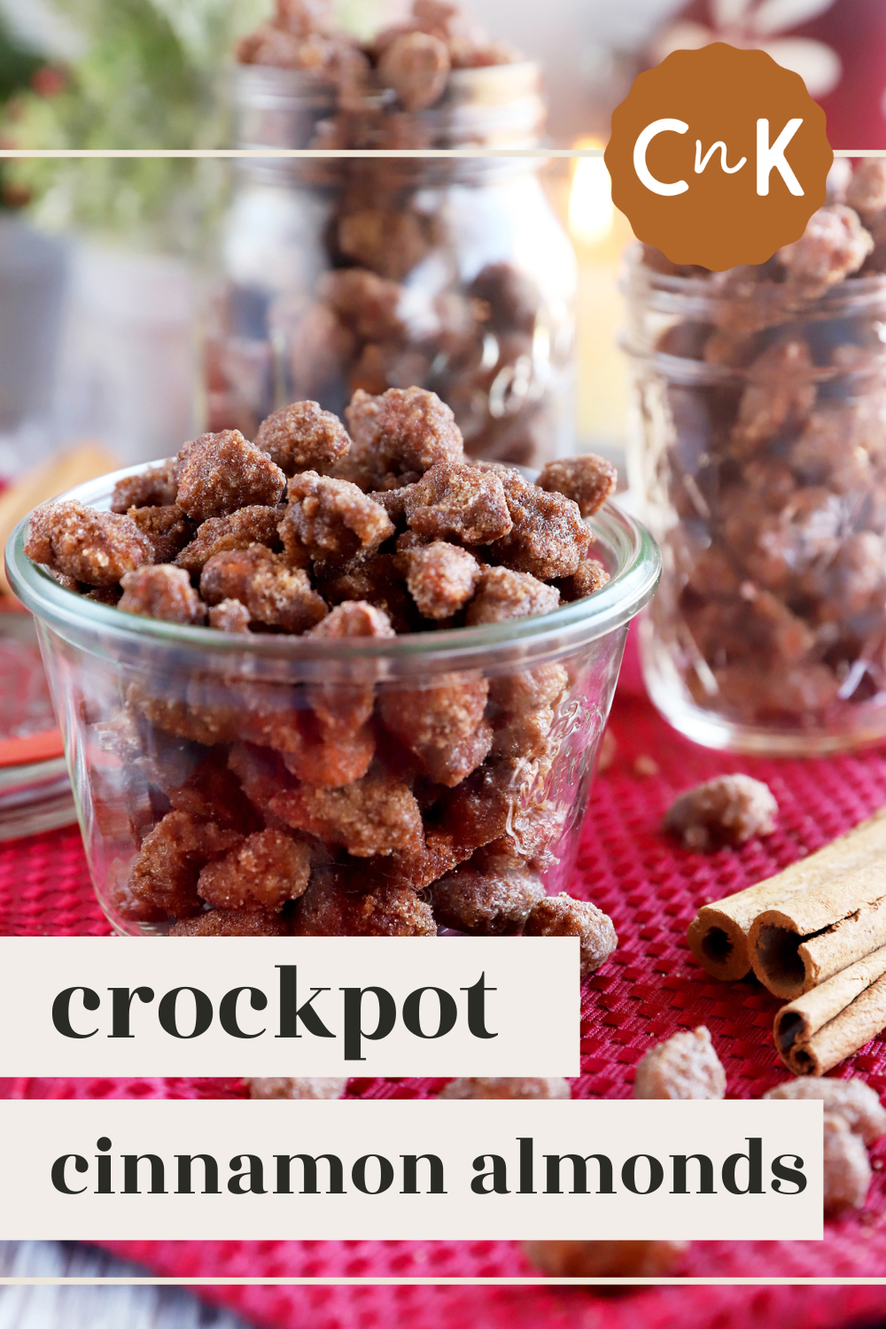 Crockpot Cinnamon Almonds Recipe Cake 'n Knife