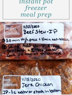 How I Do My Freezer Meal Prep Pinterest Image