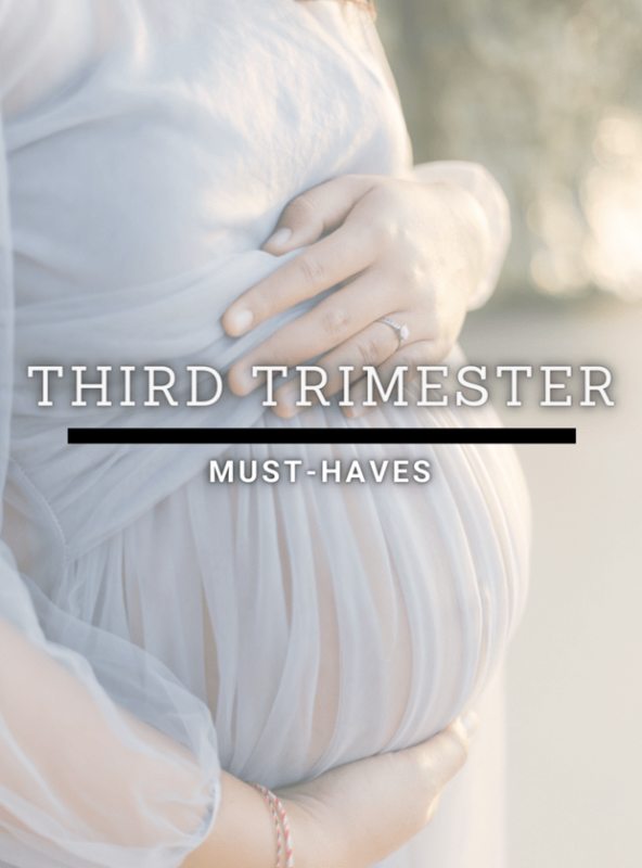 Third Trimester Must-Haves Pinterest Image