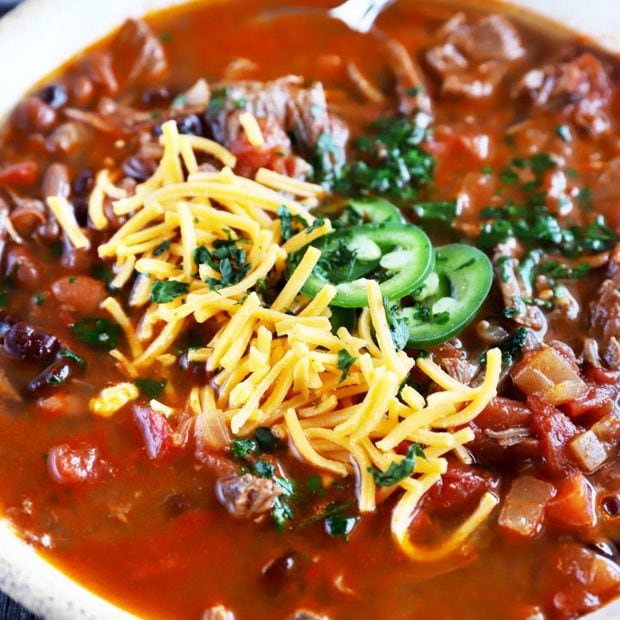 Bowl with Instant Pot chili image