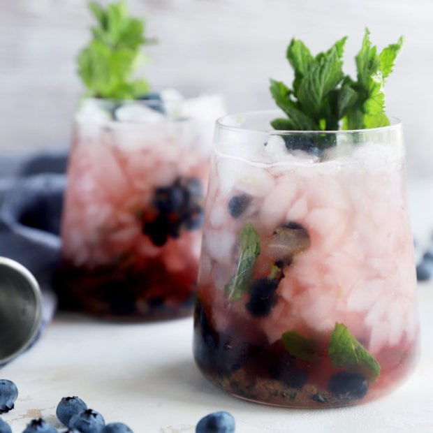Blueberry Mint Julep