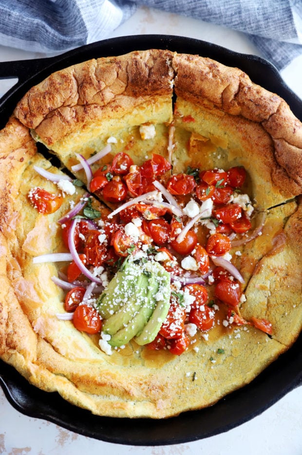 Skillet dutch baby image