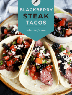 grilled steak tacos pinterest image