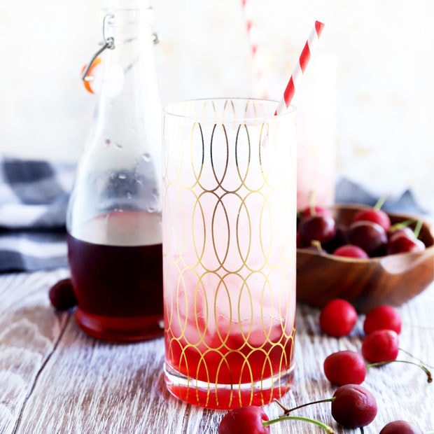 Thumbnail cherry simple syrup image