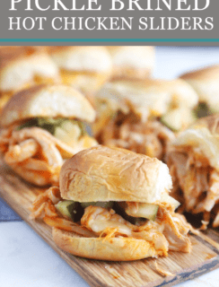 Pickle Brined Hot Chicken Sliders Picture Pinterest