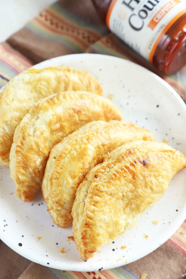 Empanadas on a plate picture