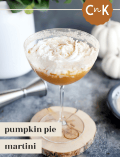 pumpkin pie martini pinterest graphic