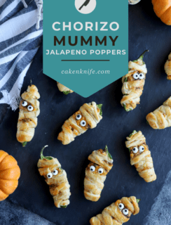 Chorizo Jalapeño Mummy Poppers Recipe