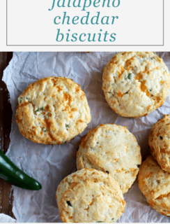 Jalapeno Cheddar Biscuits Pinterest Graphic