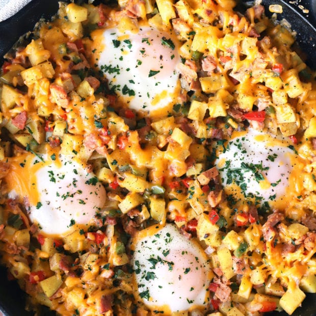 Southwestern Ham Hash