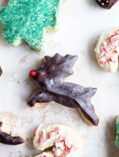 Image of christmas shortbread cookies