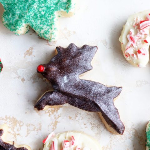 Image of christmas shortbread cookies