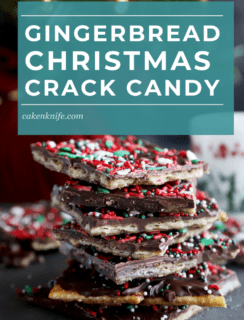 Gingerbread Christmas Crack Candy Pinterest Picture
