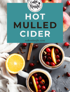 Hot Mulled Apple Cider Pinterest Image