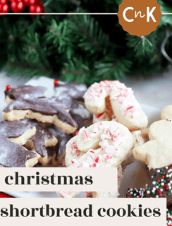 Christmas Shortbread Cookies Pinterest Photo