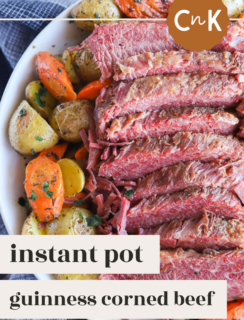 Instant Pot Corned Beef Pinterest Image