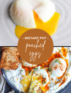 Instant Pot Poached Eggs Pinterest Picture