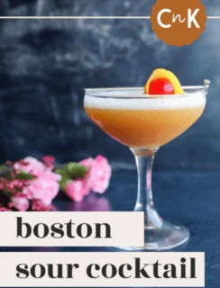 Boston Sour Pinterest Image