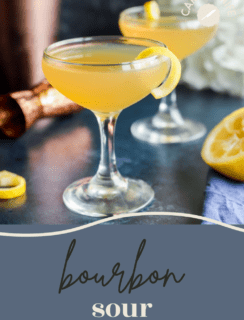 Bourbon Sidecar Pinterest Image