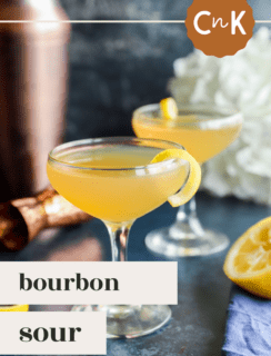 Bourbon Sidecar Pinterest Graphic