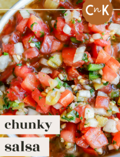 Chunky Salsa Pinterest Photo