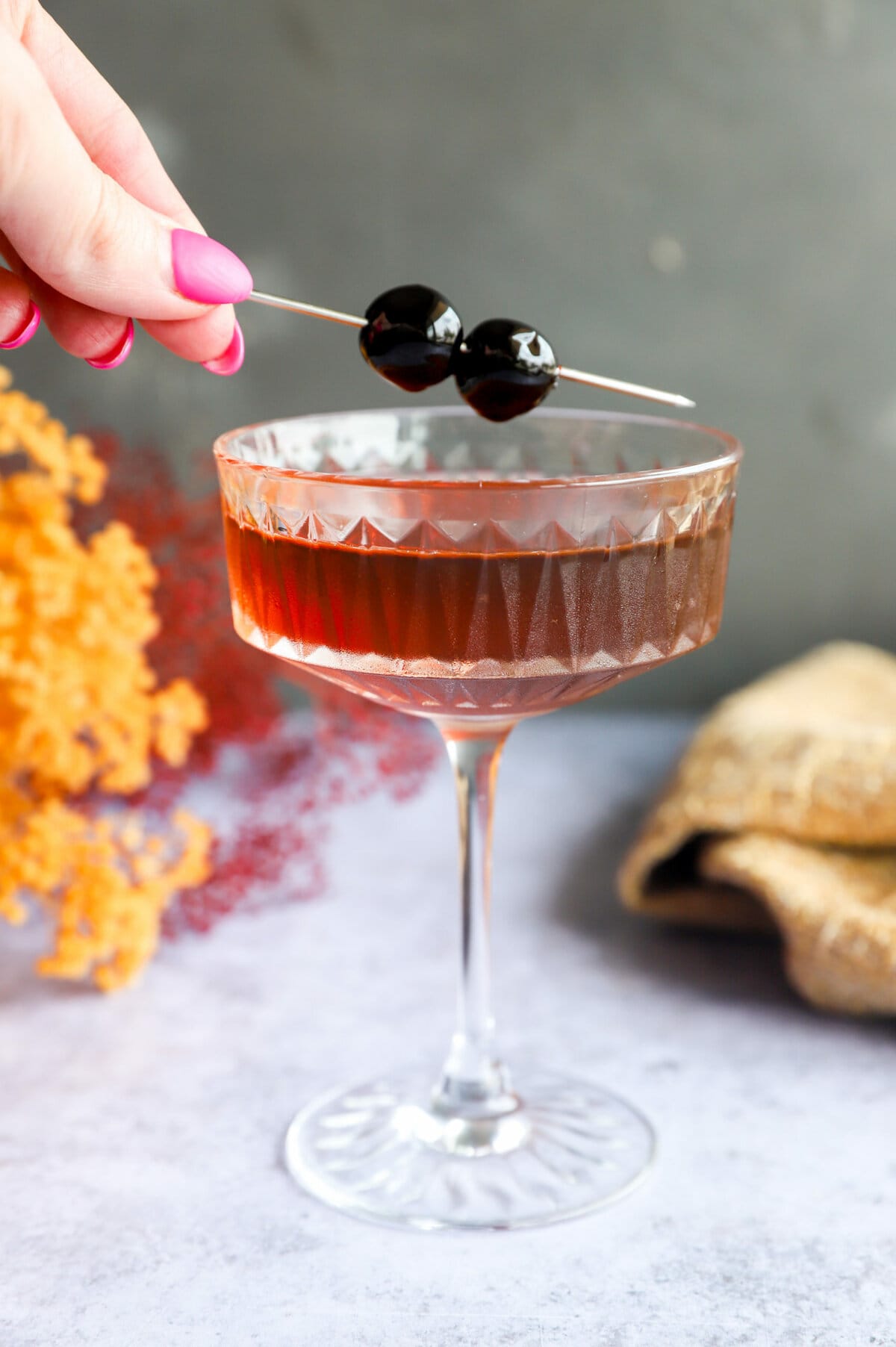 Bourbon Manhattan Cocktail Recipe - A Communal Table