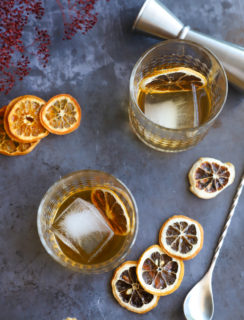 Image of old fashioned in glass