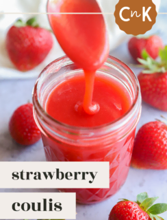 Strawberry Coulis Pinterest Image