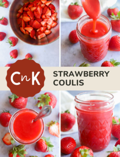 Strawberry Coulis Pinterest Picture