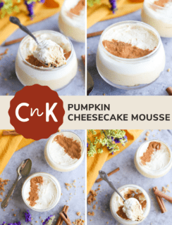 Pumpkin Spice Cheesecake Mousse Pinterest Picture