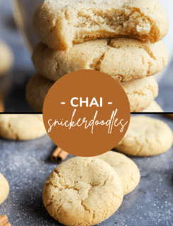 Chai Snickerdoodle Cookies Pinterest Picture