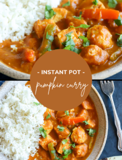 Instant Pot Pumpkin Chicken Curry Pinterest Photo