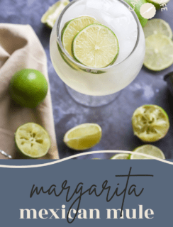 Margarita Mexican Mule Pinterest Image