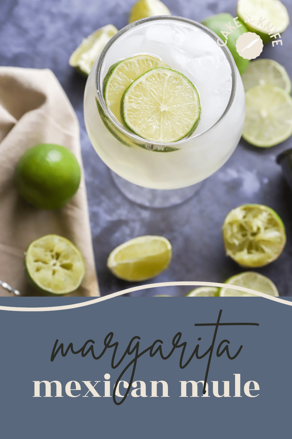Margarita Mexican Mule Cake 'n Knife