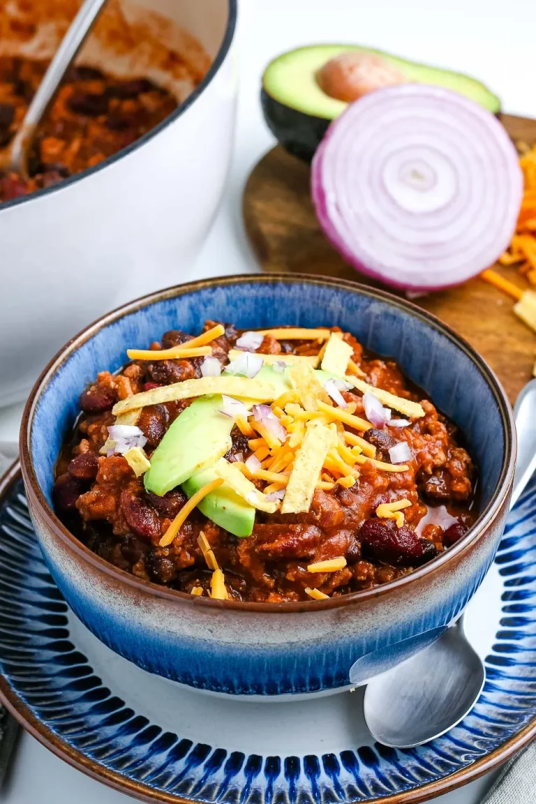 ground turkey chili