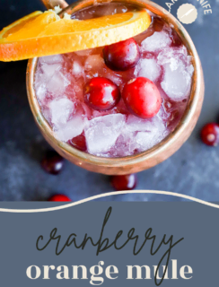 Cranberry Orange Moscow Mule Pinterest Photo