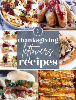 7 Thanksgiving Leftovers Recipes round up image