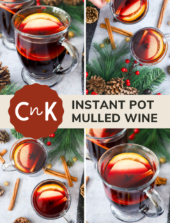 Instant Pot Mulled Wine Pinterest Picture