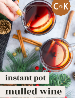 Instant Pot Mulled Wine Pinterest Photo