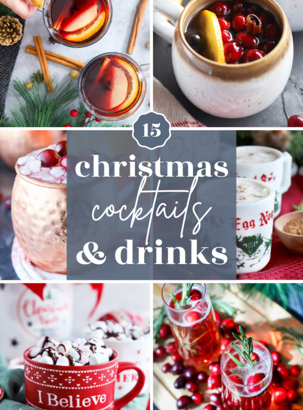 15 Christmas cocktails and christmas drinks recipes pinterest image
