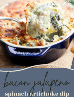 Bacon Jalapeño Spinach Artichoke Dip Pinterest Picture