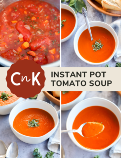 Instant Pot Tomato Soup Pinterest Photo