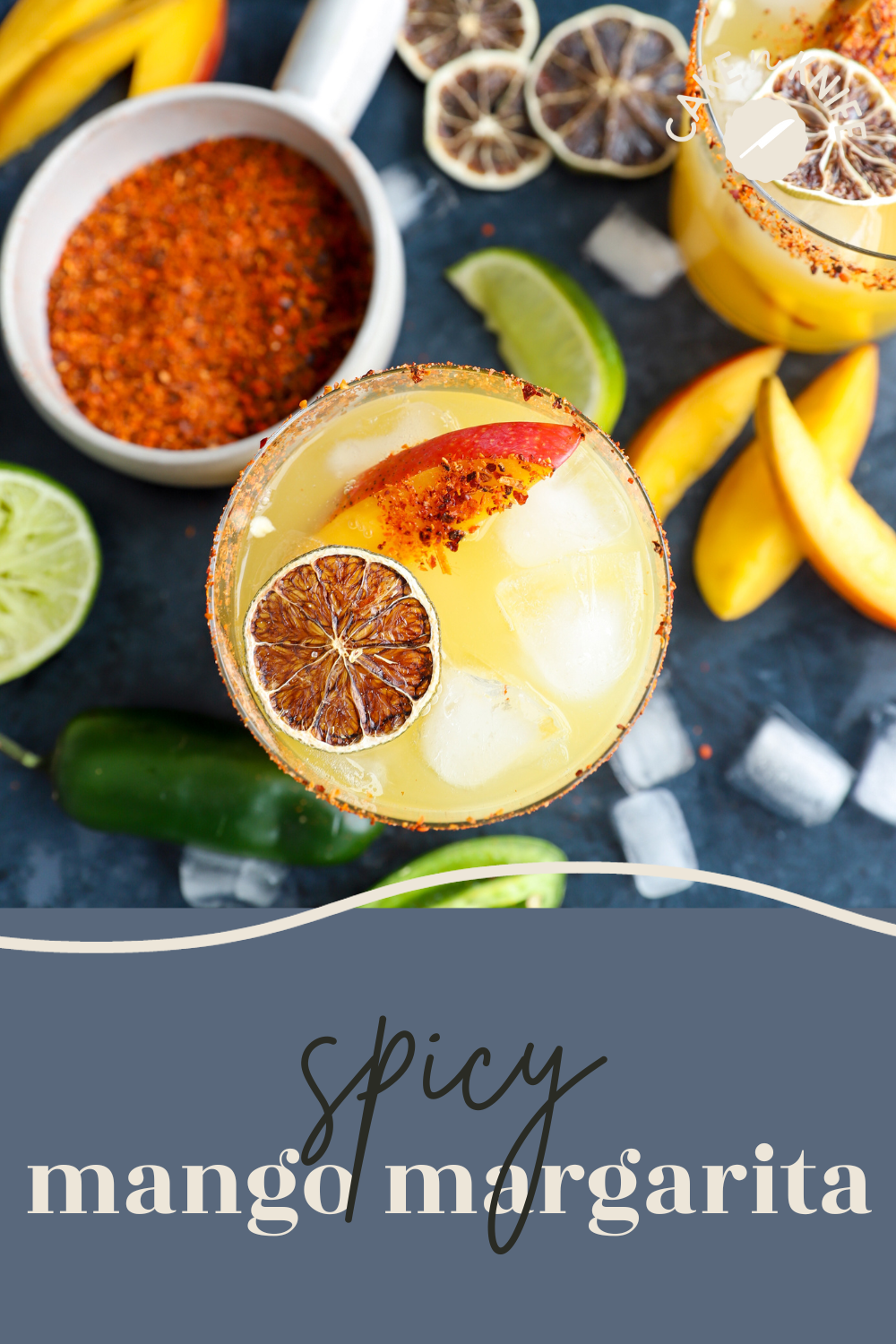 Spicy Mango Margarita Cake 'n Knife