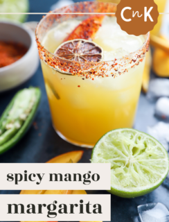 Spicy Mango Margarita Pinterest Picture